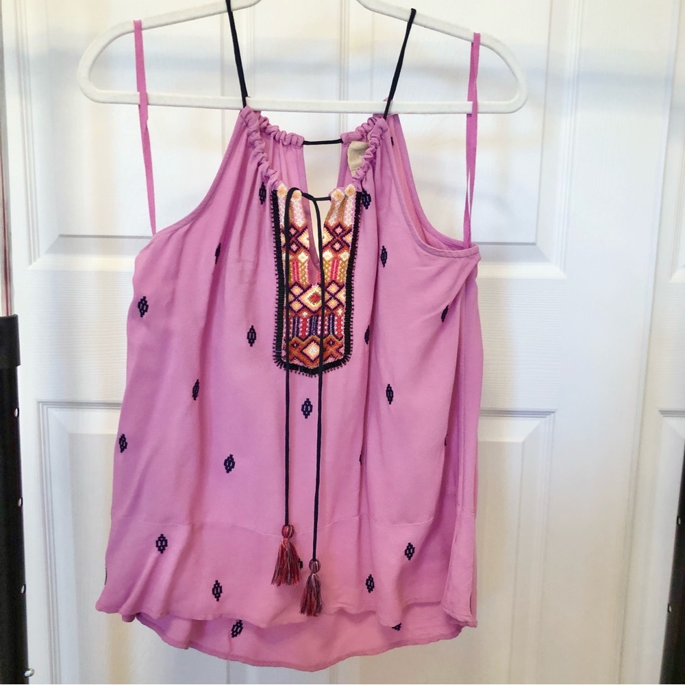Vanessa Virginia Anayet Embroidered Top from Anthropologie